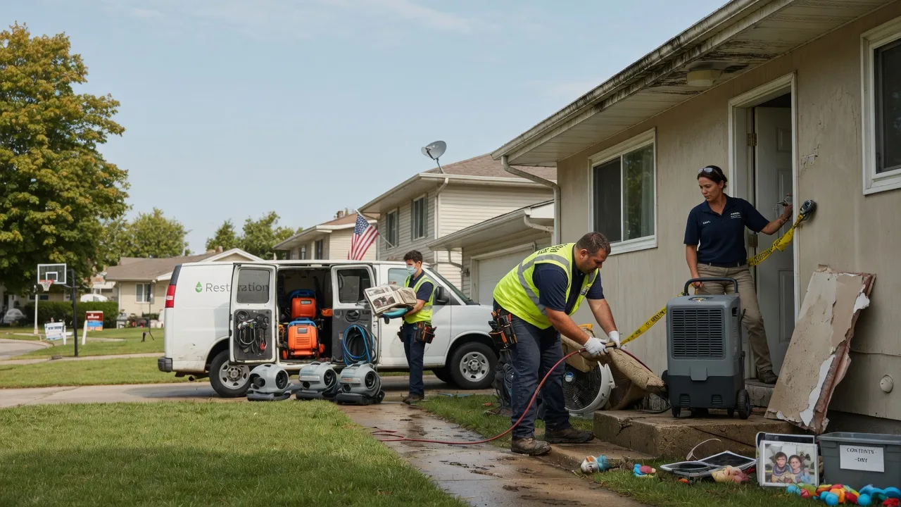 Water Damage Restoration in Orlando, WV near me